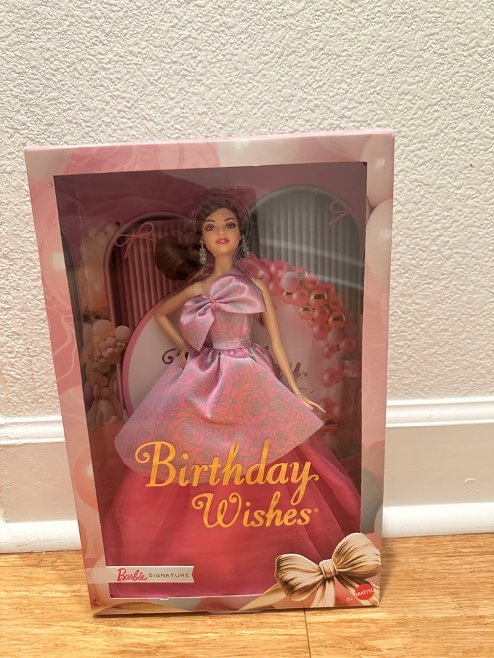 Barbie Pink Satin Bow Celebration Doll